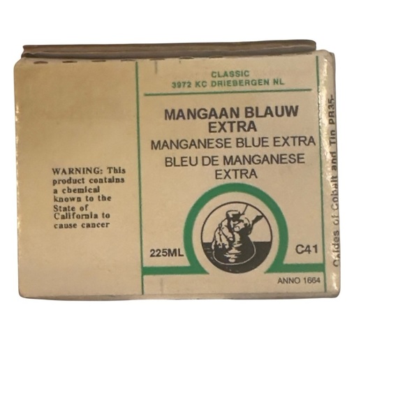 Old Holland : Classic Oil Paint: 225 ml Manganese Blue Extra - Picture 5 of 8